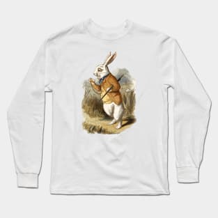 Alice in Wonderland White Rabbit Long Sleeve T-Shirt